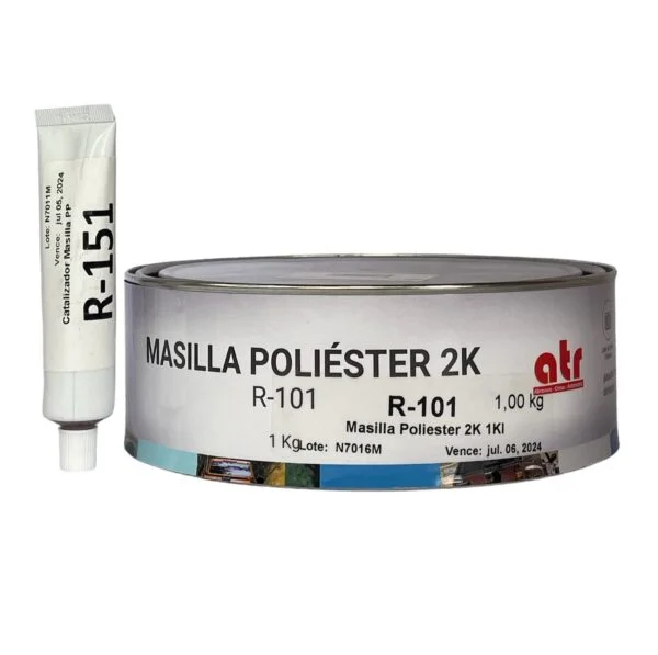 MASILLA POLIESTER Y CATALIZADOR