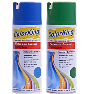 AEROSOLES COLORKING COLORES METALIZADOS